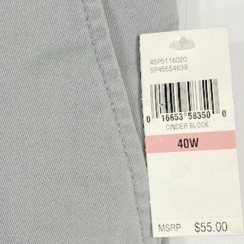 NWT Izod Saltwater Stretch Shorts Size 40 - Picture 5 of 6